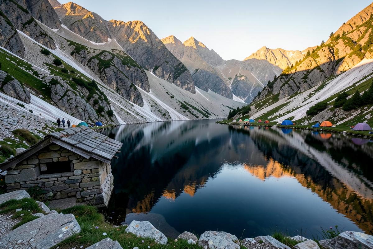 Тевно езеро и вр. Каменица